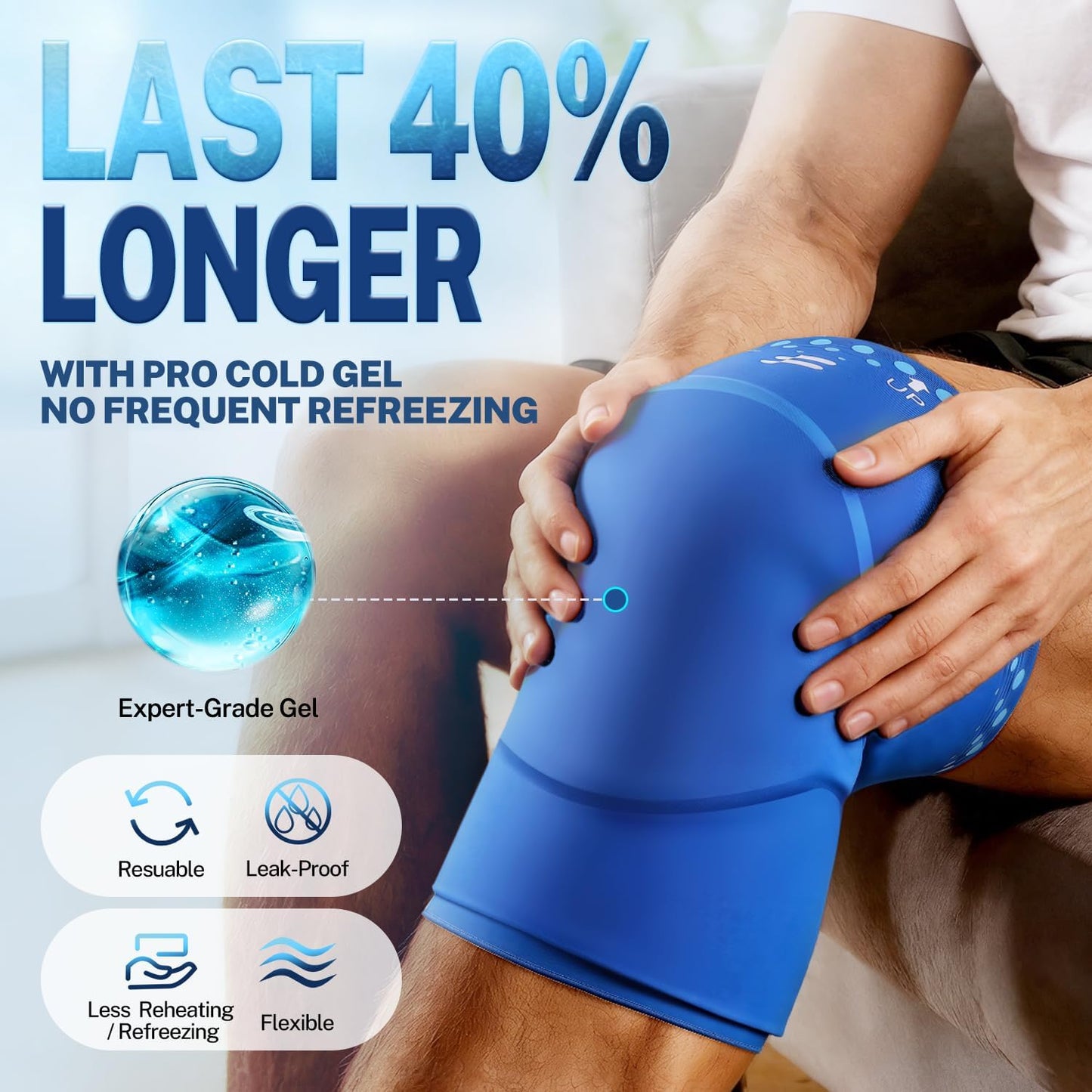 VezenMira™ 360° Hot & Cold Knee Recovery Wrap