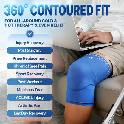 VezenMira™ 360° Hot & Cold Knee Recovery Wrap