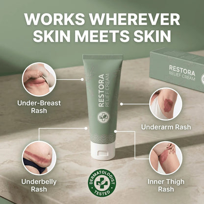 Burning Stops Day One.  Rash Clears In Days.  Smell Eliminated.